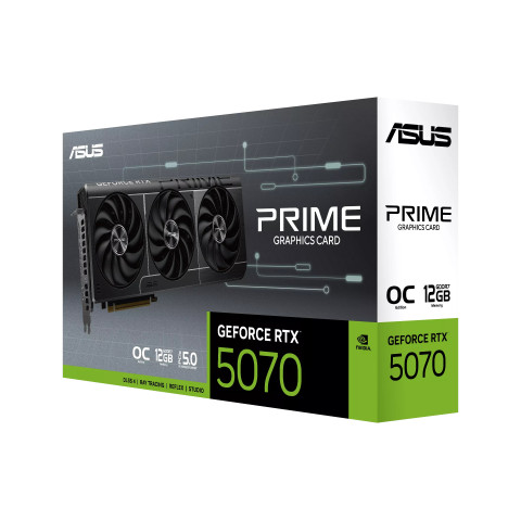 ASUS - 12GB GeForce RTX5070 PRIME OC GDDR7