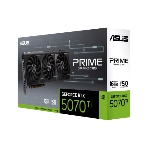 ASUS - 16GB GeForce RTX5070Ti PRIME OC GDDR7